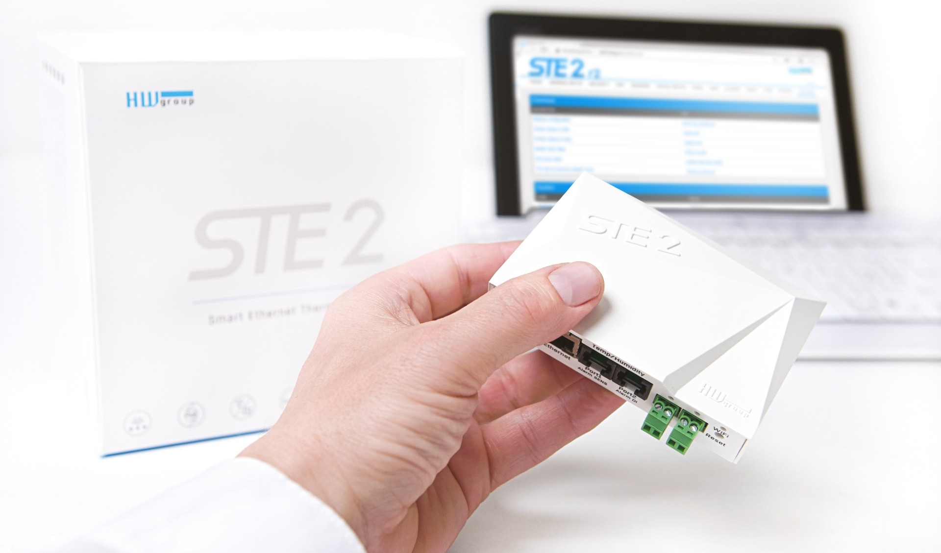 HW-Group STE2 R2 Ethernet ve Wi-Fi çevresel izleme cihazı